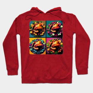 Pop Art Poultry: A Thanksgiving Turkey Extravaganza - Classic Christmas Hoodie